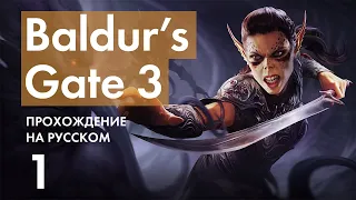 Прохождение Baldur's Gate 3 - 1 - Создание Персонажа и Начало Игры