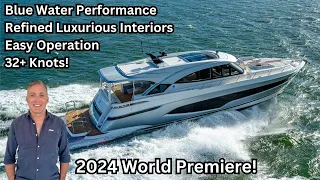 2024 World Premiere Riviera 6800 Sports Yacht - Boat Walkthrough