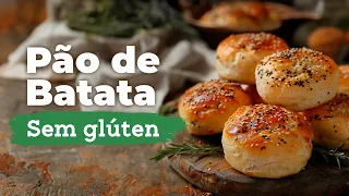 Receita de Pão de Batata Sem Glúten 🍞🥔😋 | Marcelo Horta