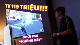 LẦN ĐẦU TRẢI NGHIỆM TV OLED "KHÔNG DÂY" 119 TRIỆU: KẾT NỐI PS5, LAPTOP KHÔNG CẦN CẮM VÀO TV