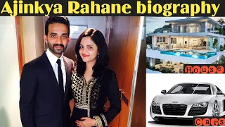 Ajinkya rahane biography, lifestyle, family, car collection, net worth #ajinkya