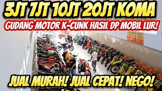 JUAL MURAH MOTOR HASIL DP BELI MOBIL K-CUNK MOTOR! CUMA 7JT! YG 3JT UDAH SOLD!