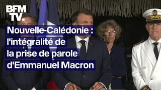 Nouvelle-Calédonie: Emmanuel Macron exclut "un passage en force dans le contexte actuel"