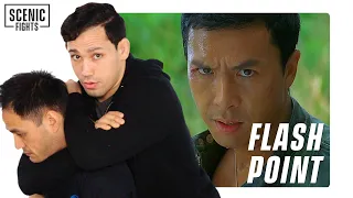 BJJ Black Belt Breaks Down Donnie Yen's Flash Point MMA scene | Scenic Fights