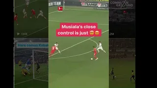 Jamal Musiala's close control is just amazing