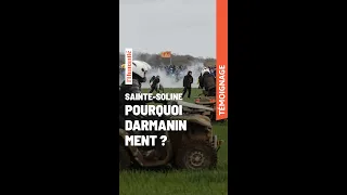 Sainte-Soline : l’usage d’armes de guerre est bien réel.