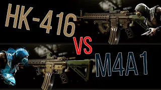 Escape from Tarkov - Полный Обзор HK416 vs M4A1