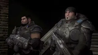 Gears 1 Ultimate Edition - 007. Act 5 part 1 (Brumak battle (ENG) (S13