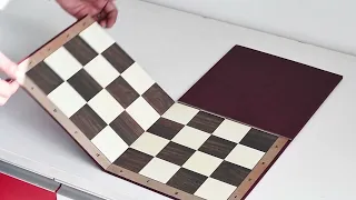 Folding Cardboard 19" Chess Board with Notations | Chessbazaar®