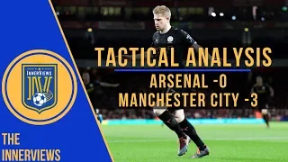 How Man City DESTROYED Ljungberg's Arsenal | Arsenal vs Manchester City 0-3 | Tactical Analysis