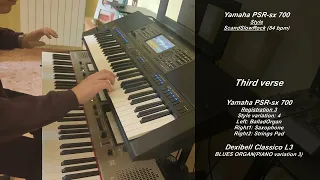 Only you - Yamaha PSR-sx 700 & Dexibell Classico L3