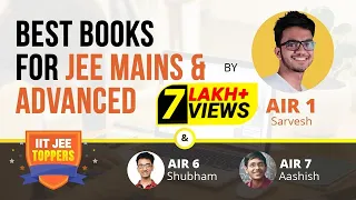 What books to study for JEE Main & Advanced | AIR 1 Sarvesh Mehtani with teachers | IIT JEE Toppers