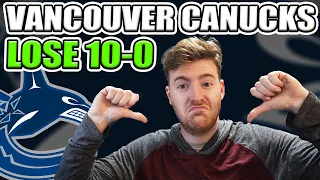 Vancouver Canucks Lose Their First Pre-Season Game 10-0... (09/25/23)