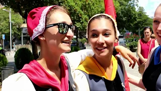 Les Zachéos à Jaca - Festival folklórico de los Pirineos 2017