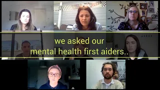 Mental Health Awareness Week 2021 - Meet our Mental Health First Aiders!