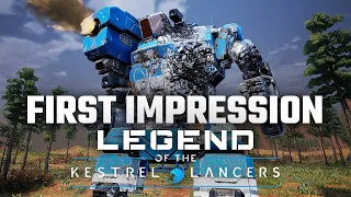 First Impression - Mechwarrior 5: Mercenaries DLC Legend of the Kestrel Lancers 1