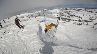 Dust on crust except it's AWESOME! (Squaw Valley/Palisades Tahoe, 4/6/2024)