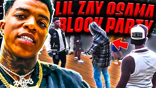 Yungeen Ace Pull Up To Lil Zay Osama Block Party And Crash It | GTA RP | Grizzley World Whitelist |