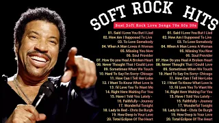 Lionel Richie, Elton John, Billy Joel, Rod Stewart, Bee Gees, Lobo🎙 Soft Rock  Ballads 70s 80s 90s