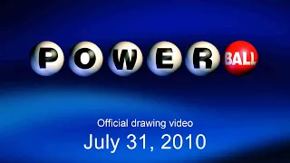 Powerball drawing for July 31, 2010