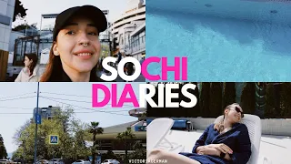 SOCHI DIARIES - апартаменты, первая прогулка у моря, Дендрарий