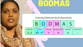 Easy way to learn BODMAS Rules in Mathematics(Basic- Part4)