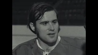 1971 Ken Dryden Playoff Preview vs Bruins
