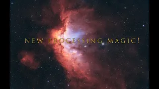 New Processing Magic On The Wizard Nebula