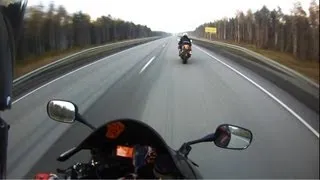 Прохват CBR600F Sport + CBR954RR Fireblade