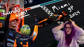 A MCLAREN DUB?!? Miami 2024 race reaction