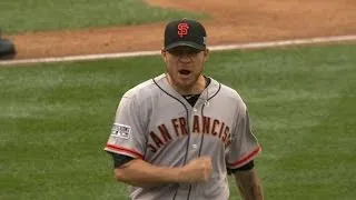 SF@WSH Gm1: Peavy blanks Nats over 5 2/3 to earn win