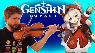 GENSHIN IMPACT Liyue | Qingyun Peak (Violin & Guitar Cover)