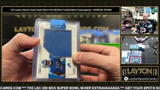 Recap & Multi-Randoms for Super Bowl LVIII 200 Box Football Mixer Extravaganza