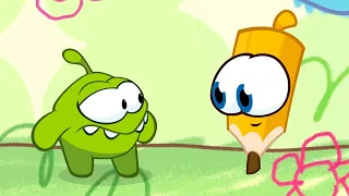 Om Nom Stories 💚 Draw Together (Cut the Rope) Super-Noms 💚 Kedoo ToonsTV