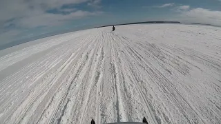 2-16-19 Ice Bridge to Mackinaw Island