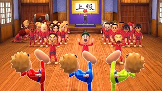 Wii Party U Dojo Domination Play as Naruto (Hardest Difficulty)