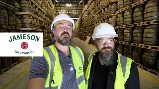 Behind The Scenes at Jameson Whiskey (it's BIG...)