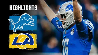 Detroit Lions win a playoff THRILLER vs. Los Angeles Rams | 2023 NFC Wild Card Round