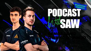 Podcast with SAW  - Summer Edition: Roman & Ewjerkz