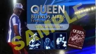 Queen | Live in Buenos Aires, Argentina, Feb. 28 1981 (Sample Audio-DVD PCM 96/24)