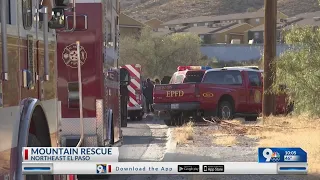 Hiker rescued by EPFD on Black Friday