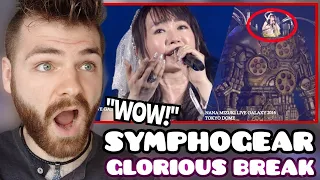 First Time Reacting to "Glorious Break" | Symphogear OST | NANA MIZUKI LIVE GALAXY 2016 | REACTION
