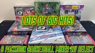 *LOTS OF BIG HITS!* 8 Pack/Box Basketball Mixer - SELECT, OPTIC CHOICE, COURT KINGS, & MORE