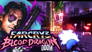 I tried recreating the look and feel of FAR CRY BLOOD DRAGON in doom.. did I succeed?