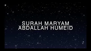 Surah Maryam Abdallah Humeid *FULL* *NEW*
