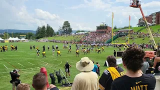 Steelers Mason Rudolph to Jace Sternberger for a td in 7 shots
