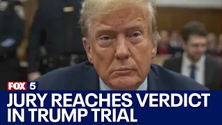 Jury reaches verdict in Trump hush money trial