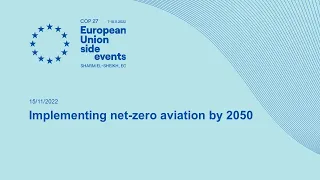 Implementing net-zero aviation by 2050