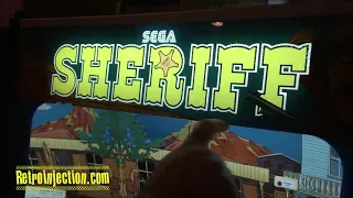 Sega Sheriff EM arcade game