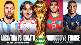 FIFA WORLD CUP 2022 Semi-Finals Schedule | Date & Time | Teams | Fixtures | Argentina vs Croatia |